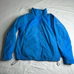 Columbia Interchange Waterproof Winter Coat Removable‎ Fleece Jacket Layer Sz XL